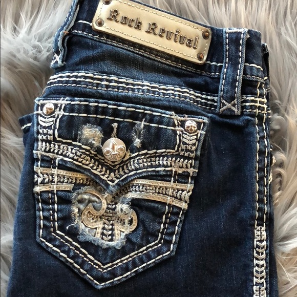 Brand new rock revival jeans! - Picture 2 of 4